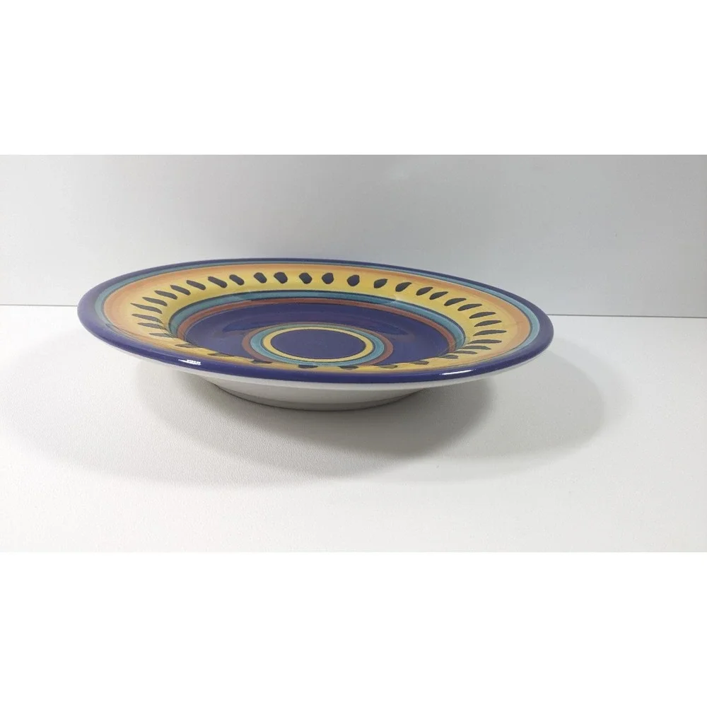 Set of 4 Pier 1 ITALIAN SWIRL 9 1/2